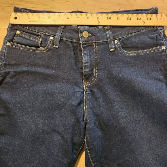 Levi Strauss Signature Gold Jeans Mid-Rise Skinny Blue Denim Womens W30 I32 EUC‎ - Picture 10 of 12